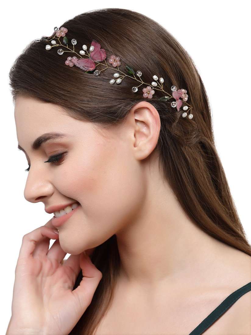 Floral Elegance Hair Accessory – Delicate and Graceful
